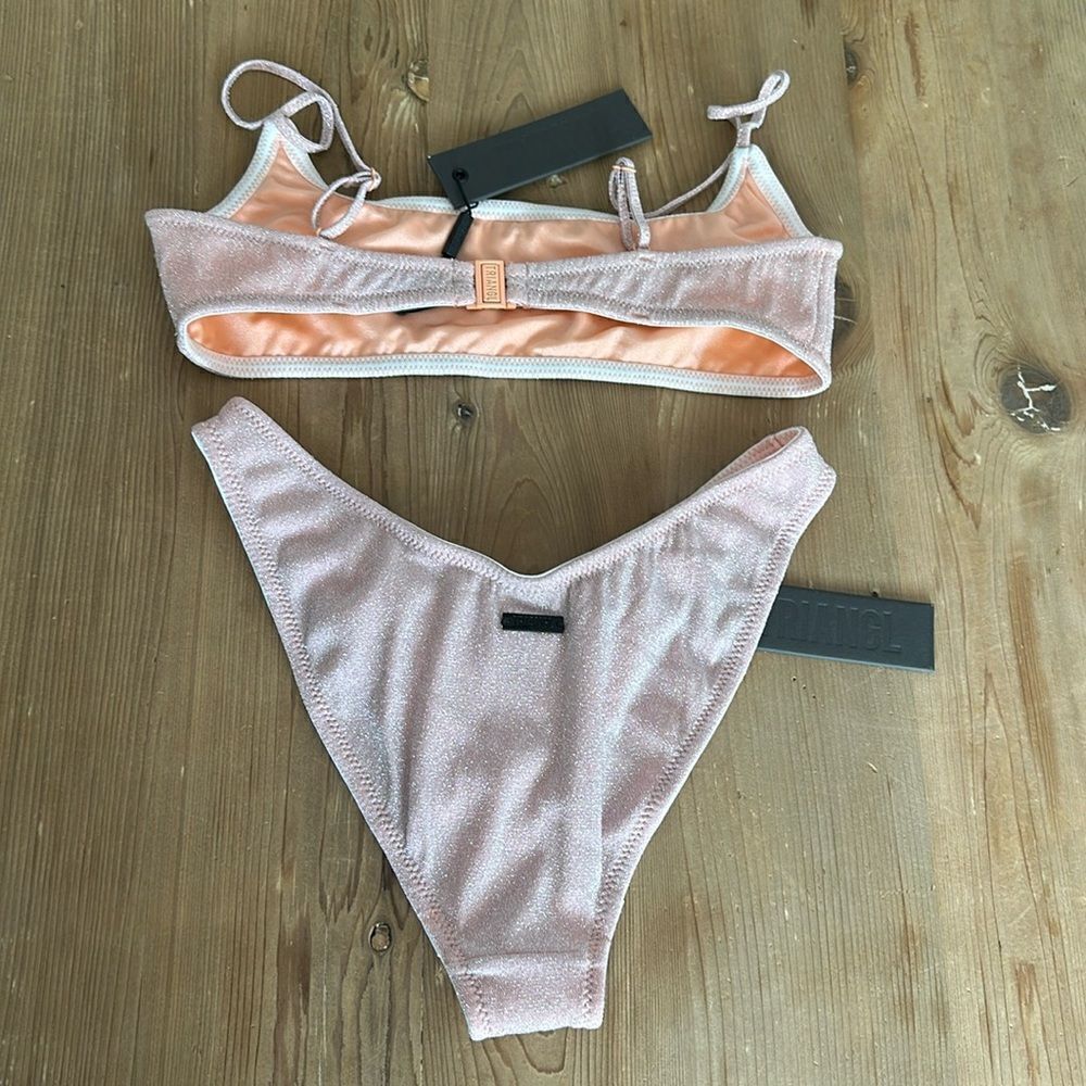 TRIANGL MICA NORMAL BLUSH BIKINI NO BAG NEW WITH TAGS - Picture 5 of 13